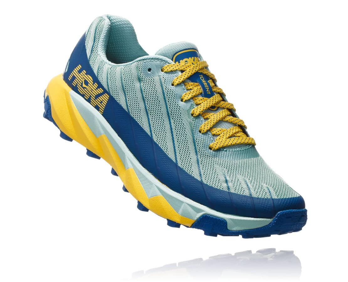Hoka One One Torrent Damen Wanderschuhe Blau | (DE-0369QUSXC)